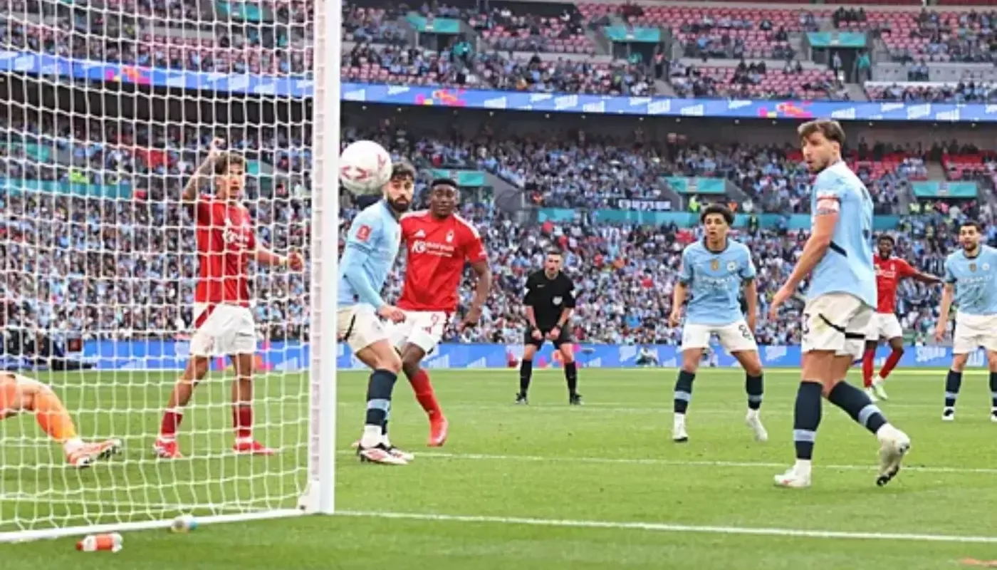 Angliya kubogi. "Manchester Siti" "Nottingem Forest"ni mag‘lub etib, finalga chiqdi (video)