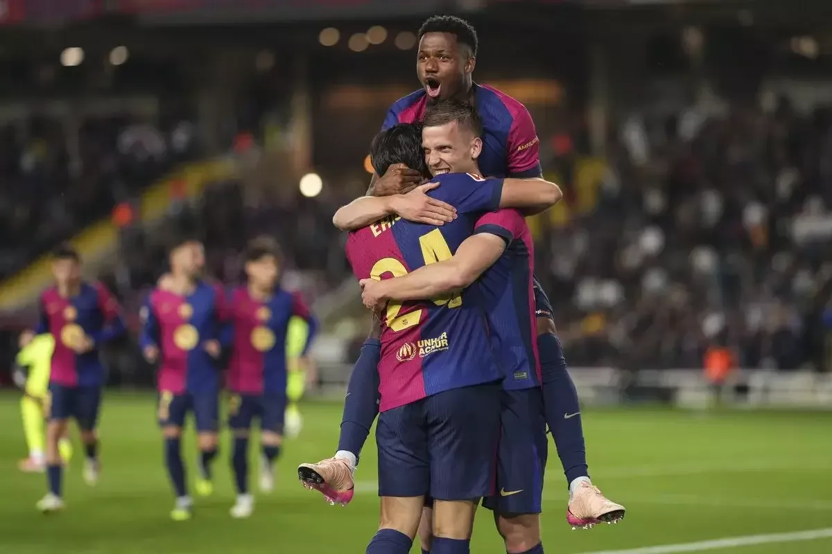 Barselona va Real Madrid finalida birinchi taym Barselona foydasiga yakunlandi